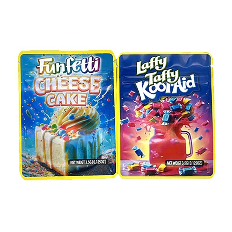 Exotic Edition 3.5g Holographic Mylar Bags